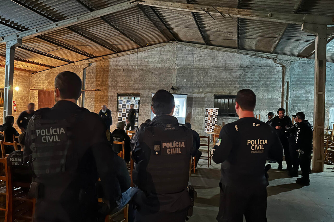 PCPR cumpre 32 mandados contra o tráfico e comércio ilegal de armas nos Campos Gerais
